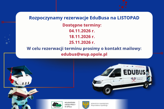 Zapisy na LISTOPAD! – brak miejsc