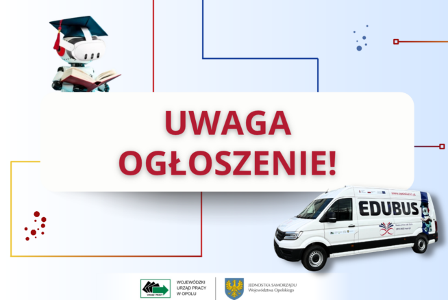 Ogłoszenie w sprawie rezerwacji EduBusa
