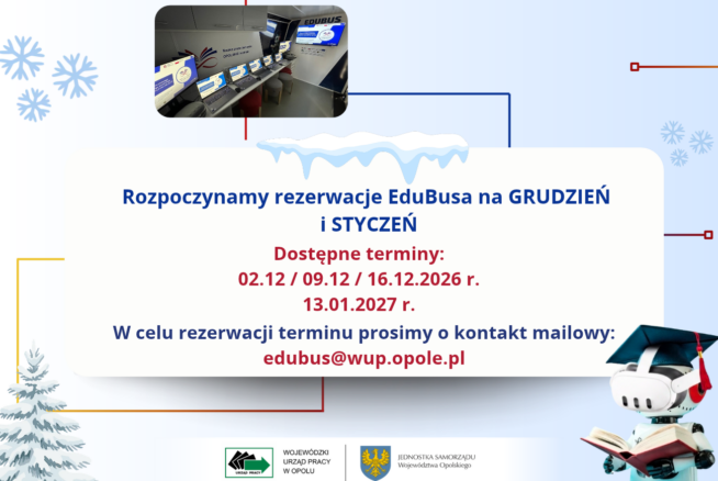 Rezerwacje EduBusa – BRAK MIEJSC